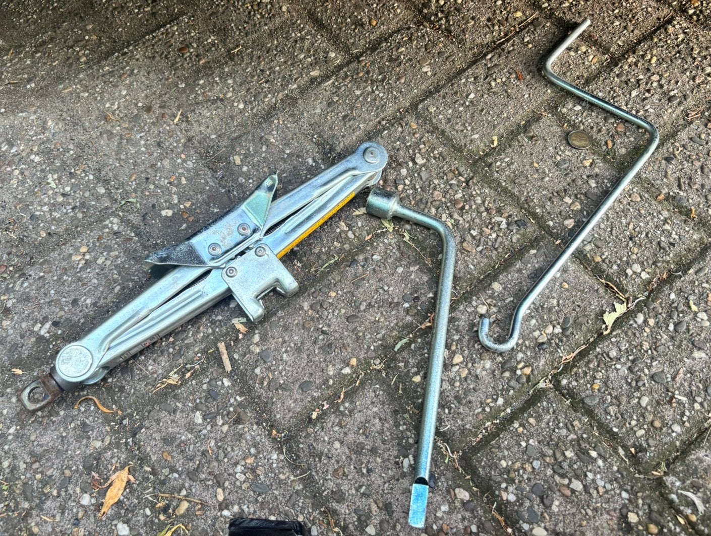 Krik Toyota Starlet Origineel, Ophalen, Zo goed als nieuw, Mechanisch, Garagekrik