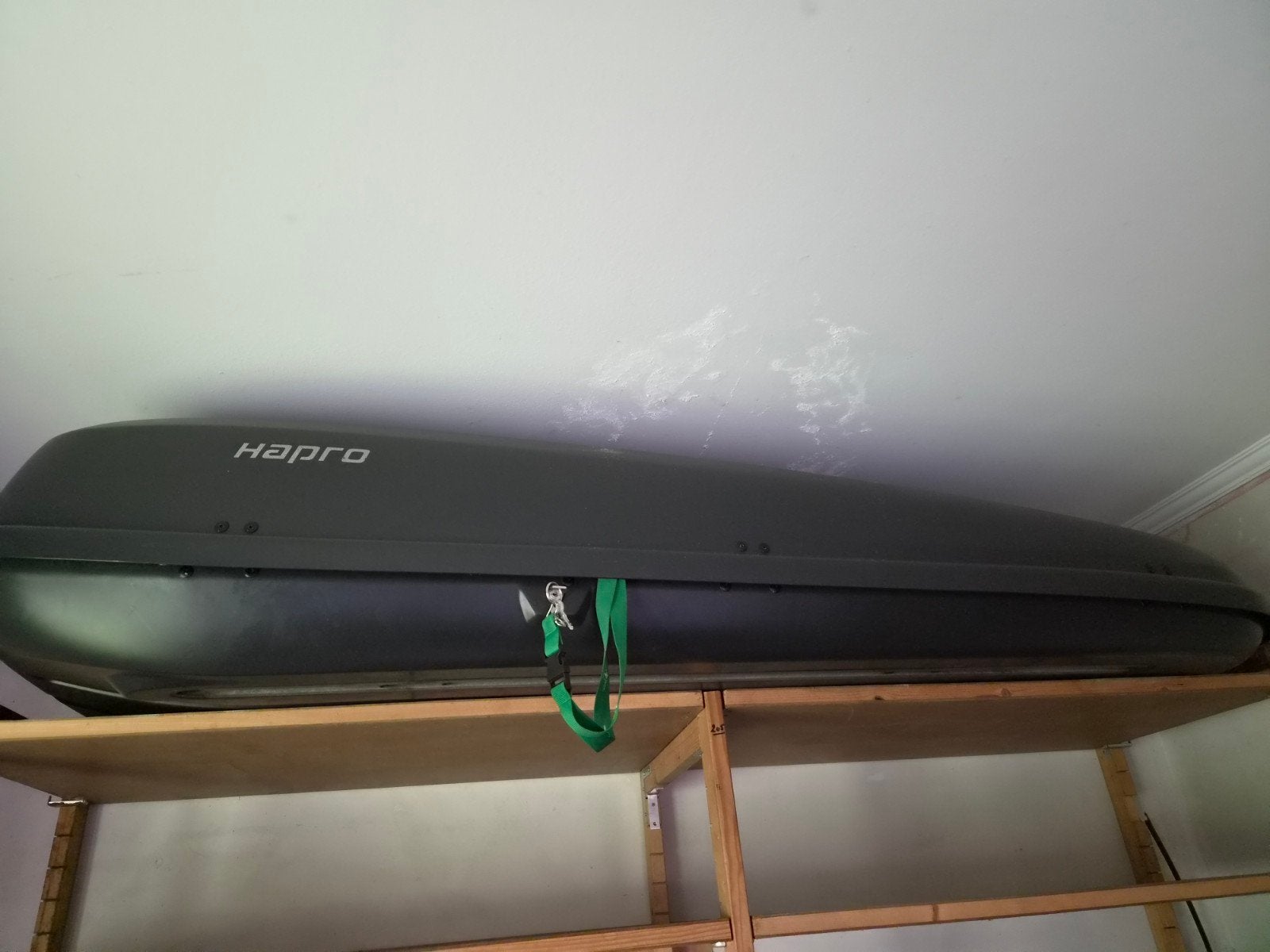 Hapro Probox 560 dakkoffer met dakdragers, Ophalen, Gebruikt