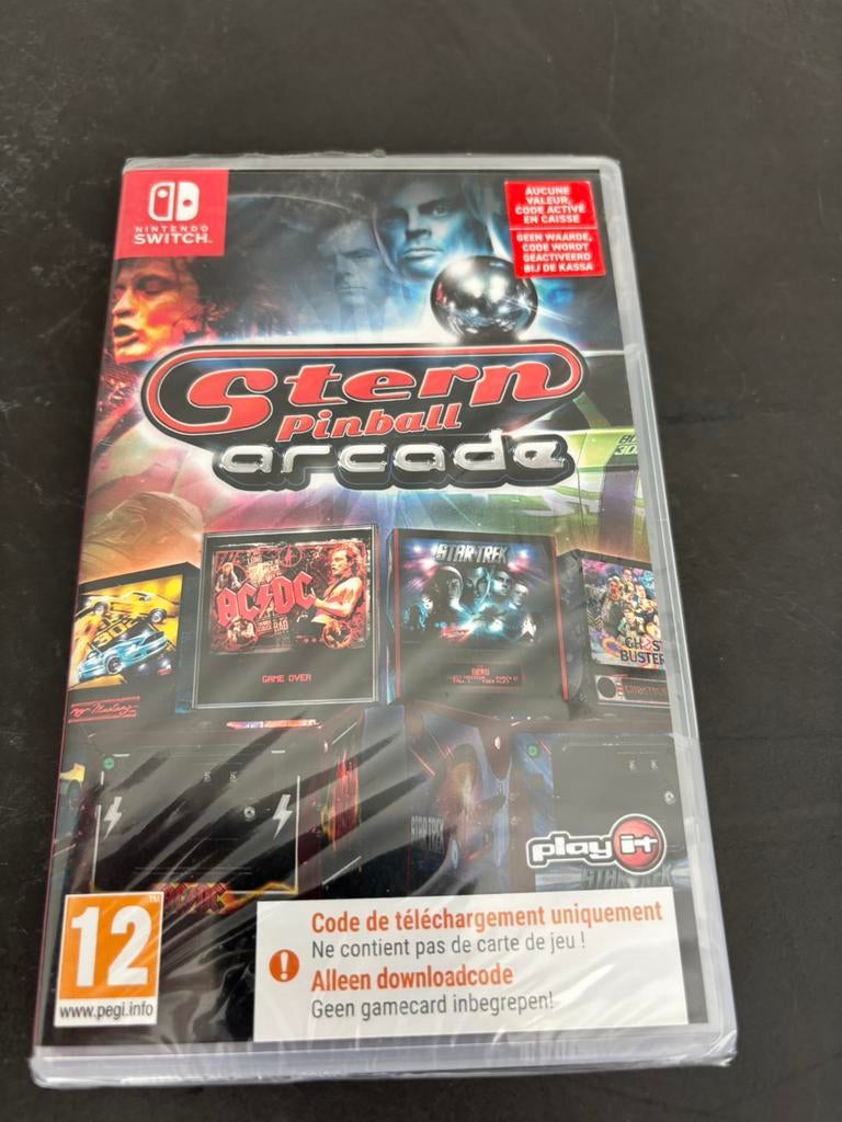 Stern Pinball Arcade (downloadcode), Spelcomputers en Games, Games | Nintendo Switch, 1 speler, Ophalen of Verzenden, Zo goed als nieuw