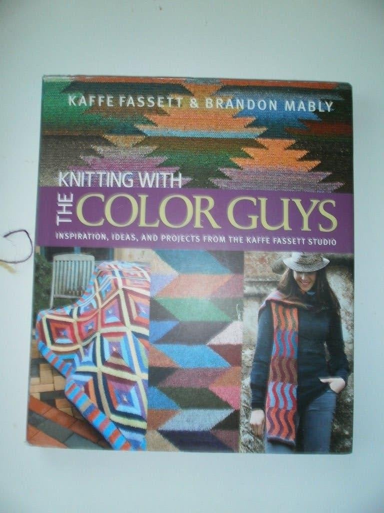 Knitting with The Color Guys, Kaffe Fassett, brei boek,, Ophalen of Verzenden, Zo goed als nieuw, Breien, Patroon of Boek