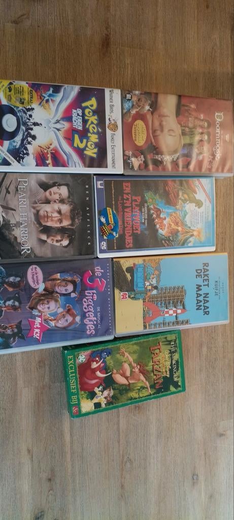 Diverse Videobanden, Cd's en Dvd's, VHS | Film, Ophalen of Verzenden