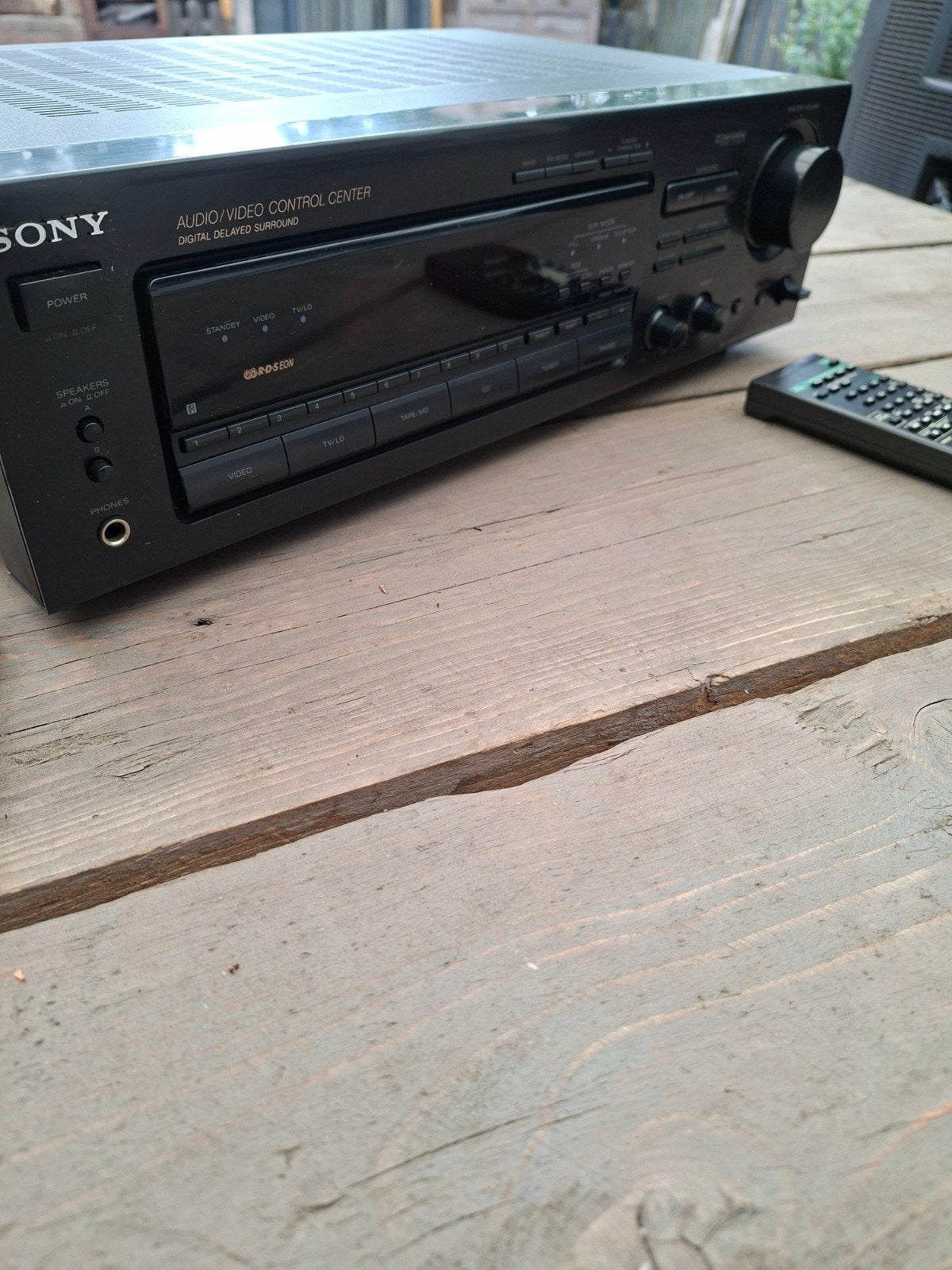 Sony STR-D565 FM Stereo/FM-AM Receiver met afstandsbediening, Ophalen, Gebruikt, Sony, Minder dan 60 watt