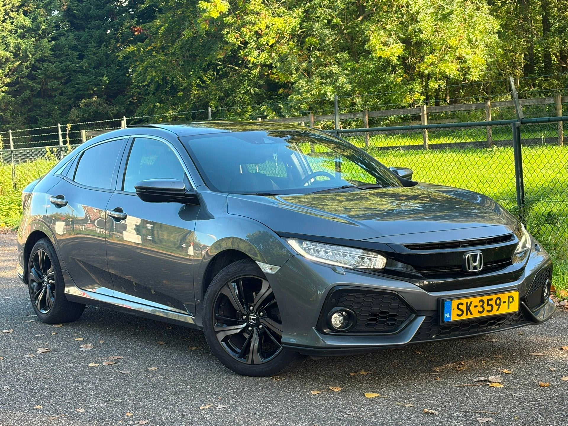 Honda Civic 1.0 i-VTEC Executive /Automaat/Pano/Led/Navi/Cam, Auto's, Gebruikt, 129 pk, 988 cc, Origineel Nederlands