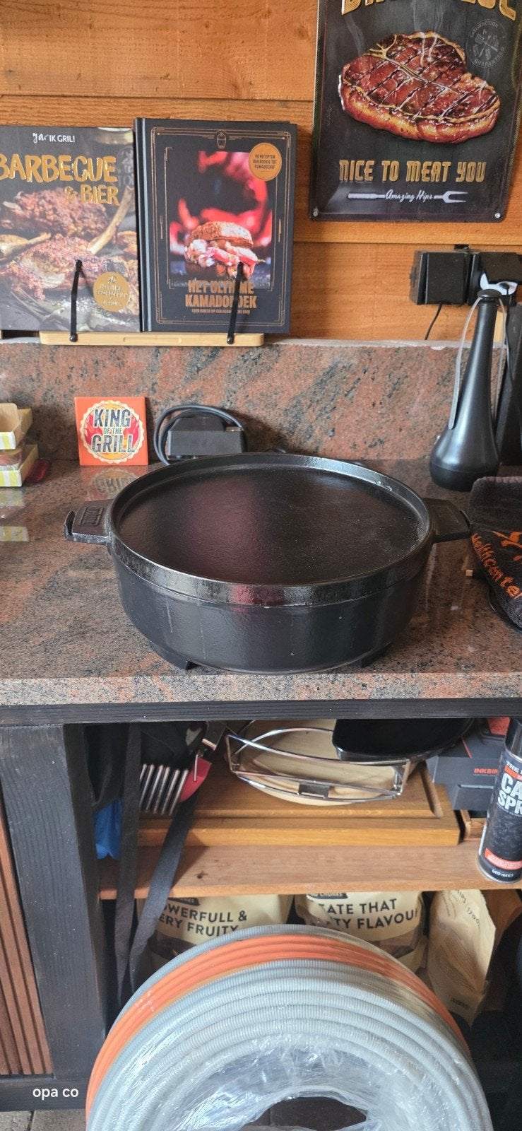 weber dutch oven duo, Ophalen, Gebruikt