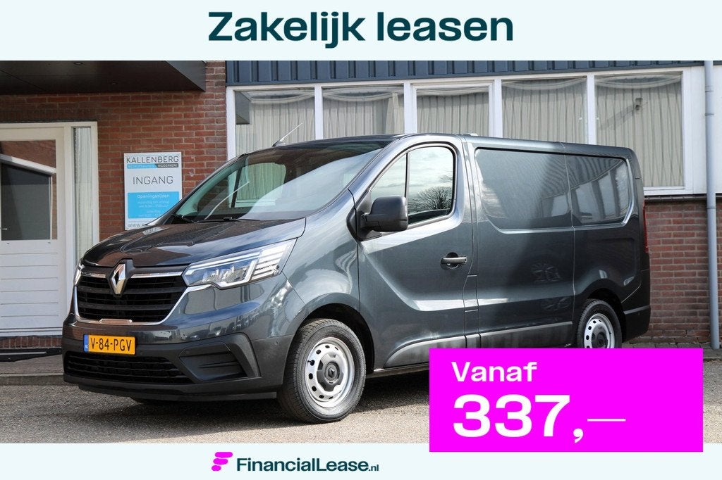 Renault TRAFIC 2.0 dCi 130PK T27 L1H1 Work Edition / Sortimo, Voorwielaandrijving, Stof, Gebruikt, 4 cilinders