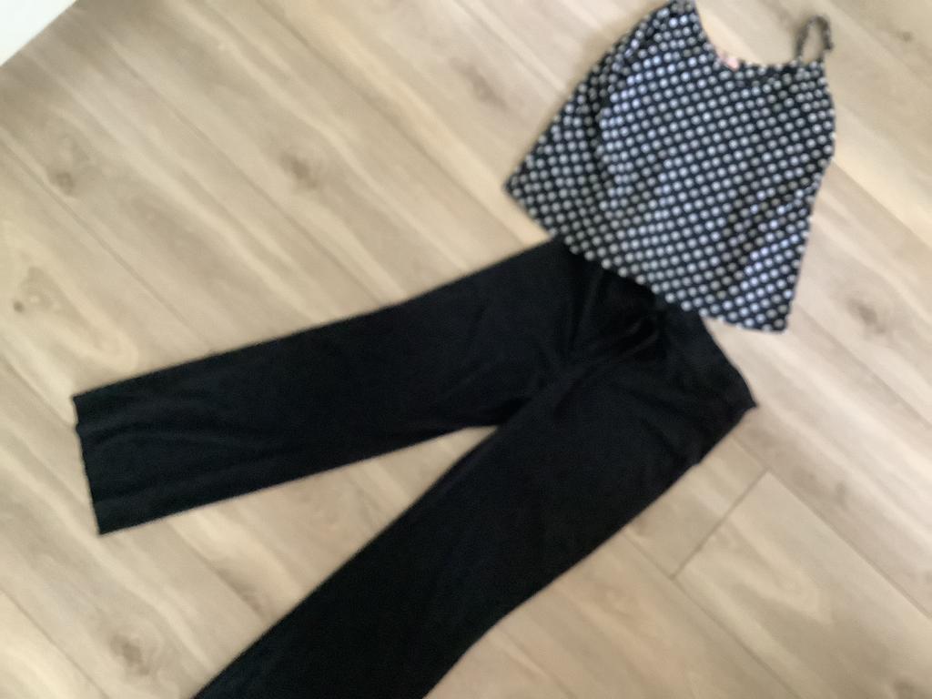 Travelstof set LaDress top L en Jane lushka broek xl, Kleding | Dames, Zwart, Maat 46/48 (XL) of groter, Ophalen of Verzenden