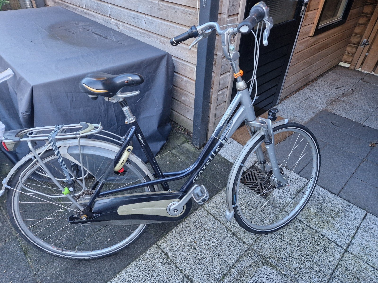 Nette Gazelle Saphir Goldline damesfiets, Ophalen, Gebruikt, Gazelle, Versnellingen