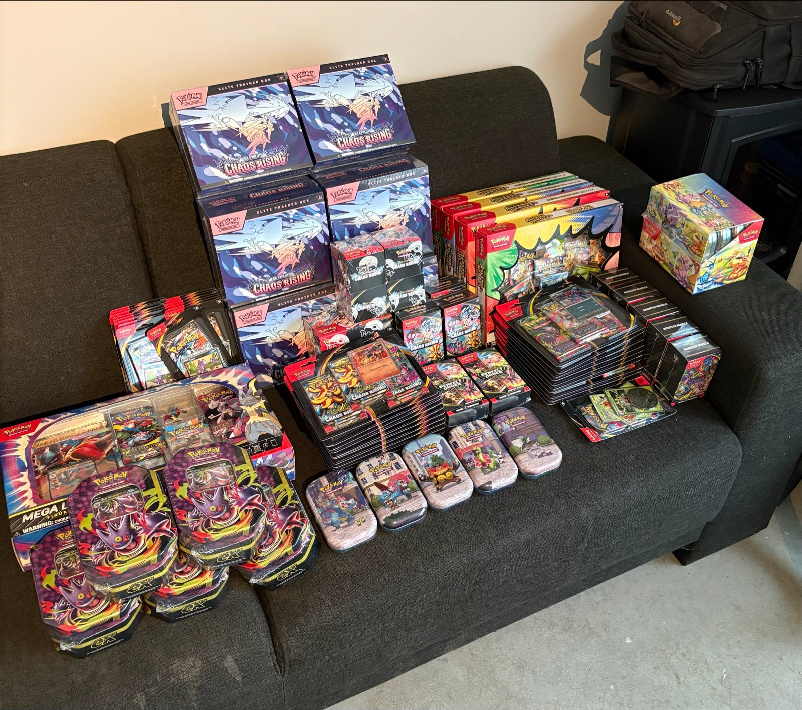 Sealed Pokémon collectie, boosters, etb’s, tins, blisters!, Ophalen, Nieuw, Overige typen