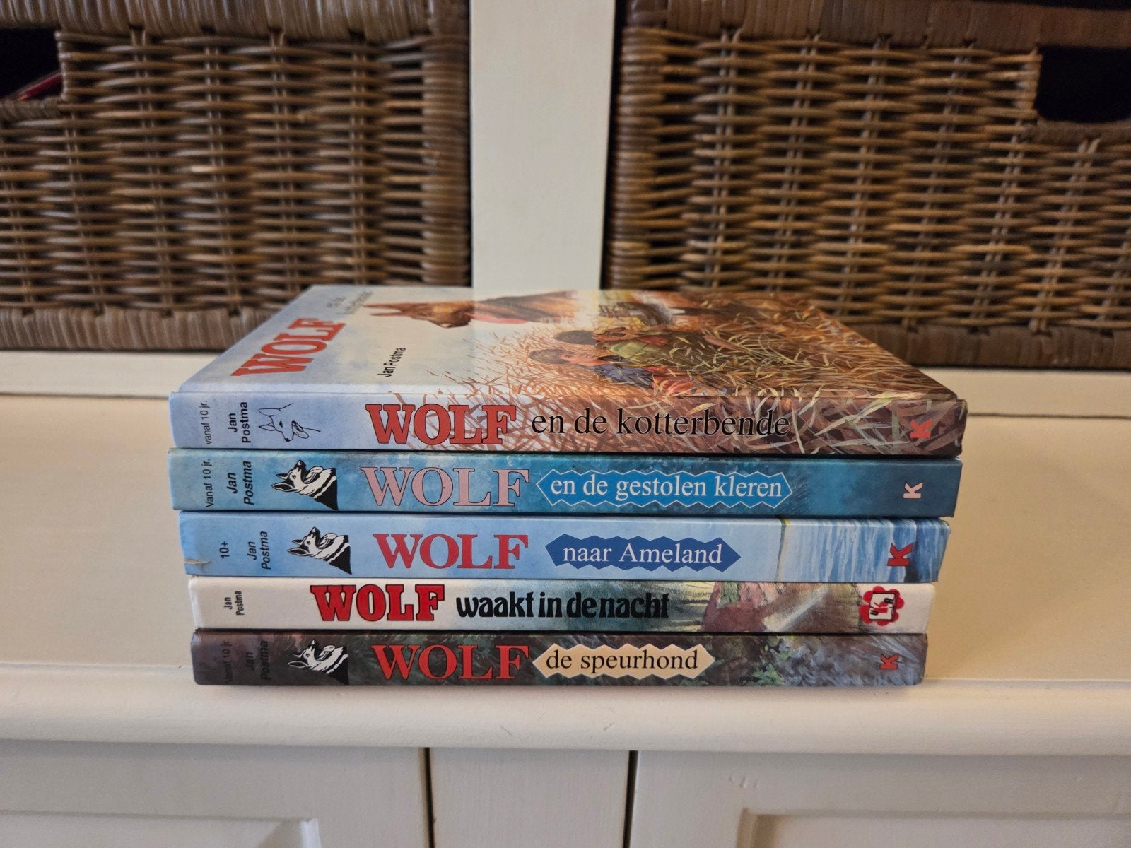 Jan Postma -Wolf (5 boeken), Boeken, Ophalen of Verzenden, Gelezen