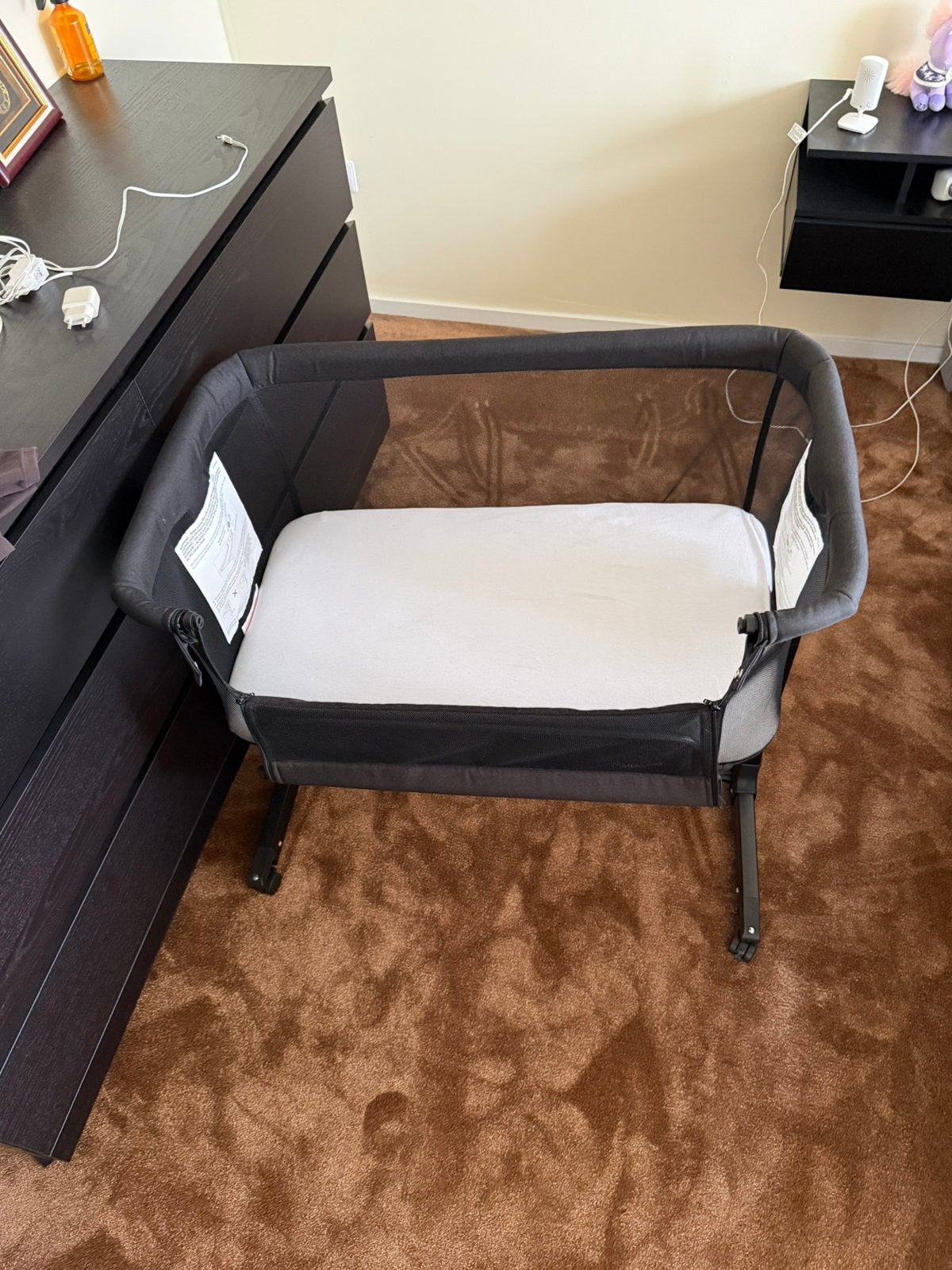 Baby bed, Ophalen, Zo goed als nieuw