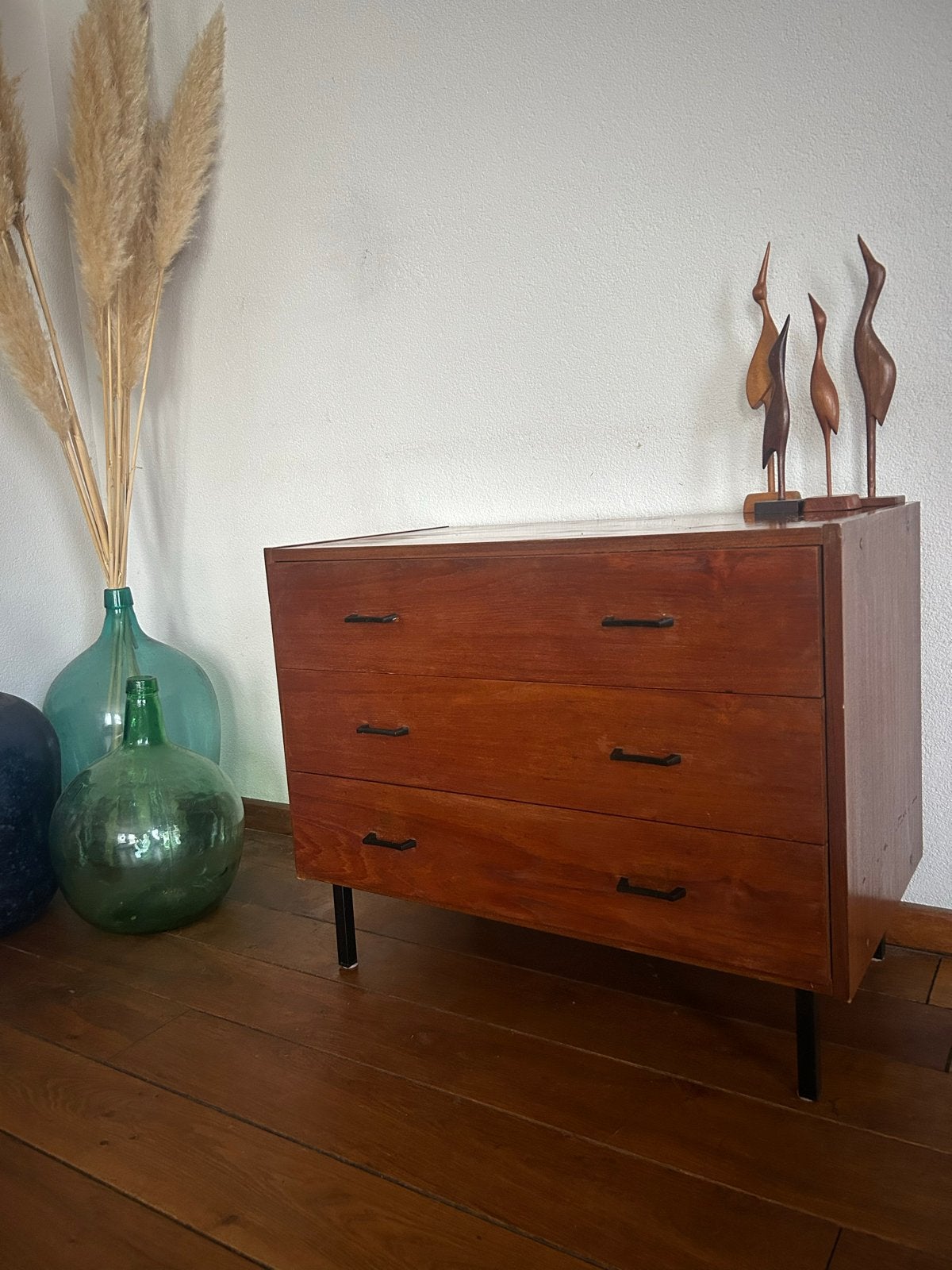 Vintage Simpla Lux Ladekast Dressoir Kastje, Ophalen, Gebruikt, 50 tot 100 cm, 3 of 4 laden