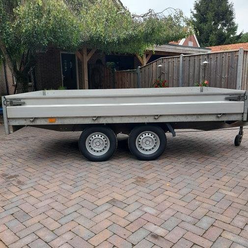 Hapert plateauwagen, Ophalen, Gebruikt