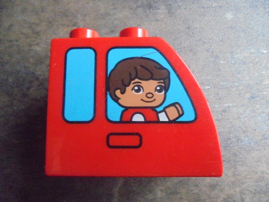 Lego Duplo Brick 2x3x2 Slope Curved (zie foto's), Ophalen of Verzenden, Gebruikt, Losse stenen, Duplo