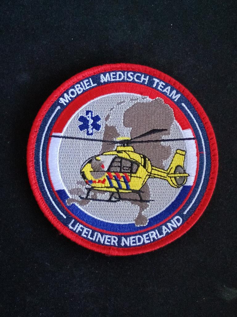 Patch mobiel medisch team, Verzamelen, Ophalen of Verzenden, Overige soorten, Nederland, Embleem of Badge