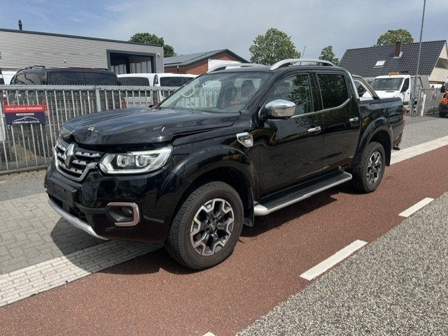 Nissan Navara RENAULT ALASKAN! 2.3 dCi 140KW Double Cab AUT., Auto's, Automaat, Gebruikt, Zwart, Bedrijf