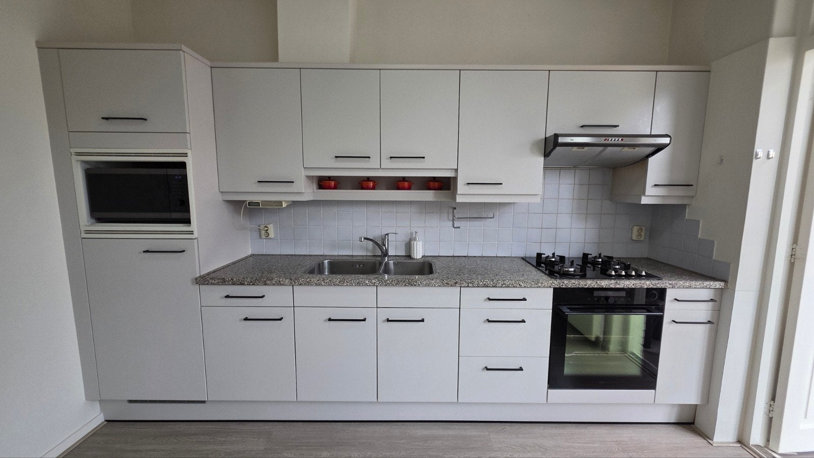 Complete keuken!, Ophalen, Gebruikt, Wit, Graniet of Steen