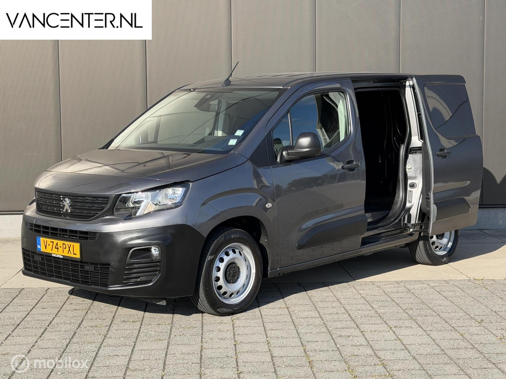 Peugeot Partner 1.5 BlueHDI 130PK Automaat Carplay 2x Schuif, Auto's, Stof, Gebruikt, 4 cilinders, Navigatiesysteem