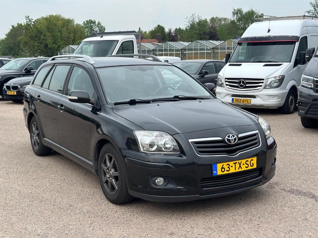 Toyota Avensis Wagon 1.8 benzine 2007, 4 cilinders, Corolla, Zwart, Handgeschakeld