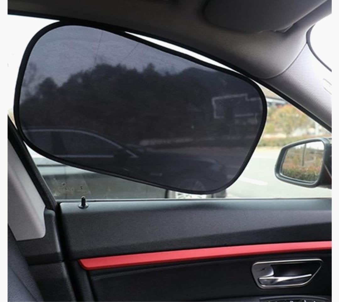 2x Auto Zonneschermen Zijruiten + Opbergzakje, Ophalen of Verzenden, Nieuw