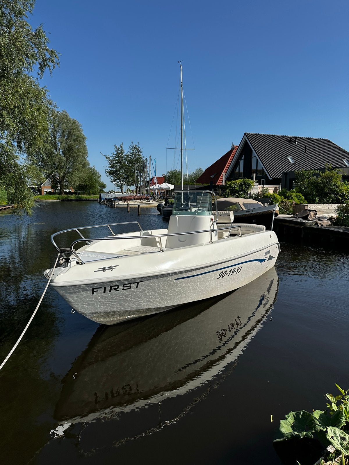 Aquamar 17 Consoleboot met Mercury 30pk Buitenboordmotor, Watersport en Boten, Ophalen, Gebruikt, Viertaktmotor, 30 pk