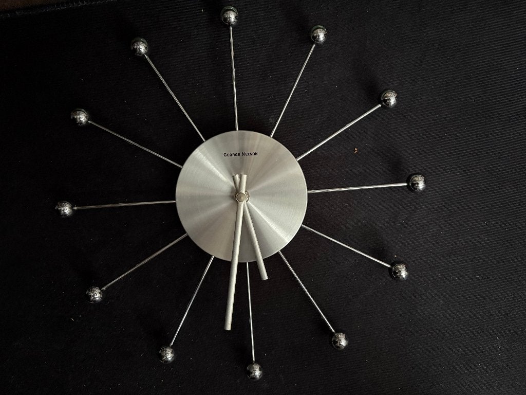 George Nelson design klok, Ophalen