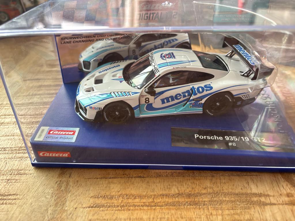 Carrera Digital 132 Porsche 935/19 GT2 #8 Mentos Nieuw, Racebaan, Carrera, Nieuw, Ophalen of Verzenden