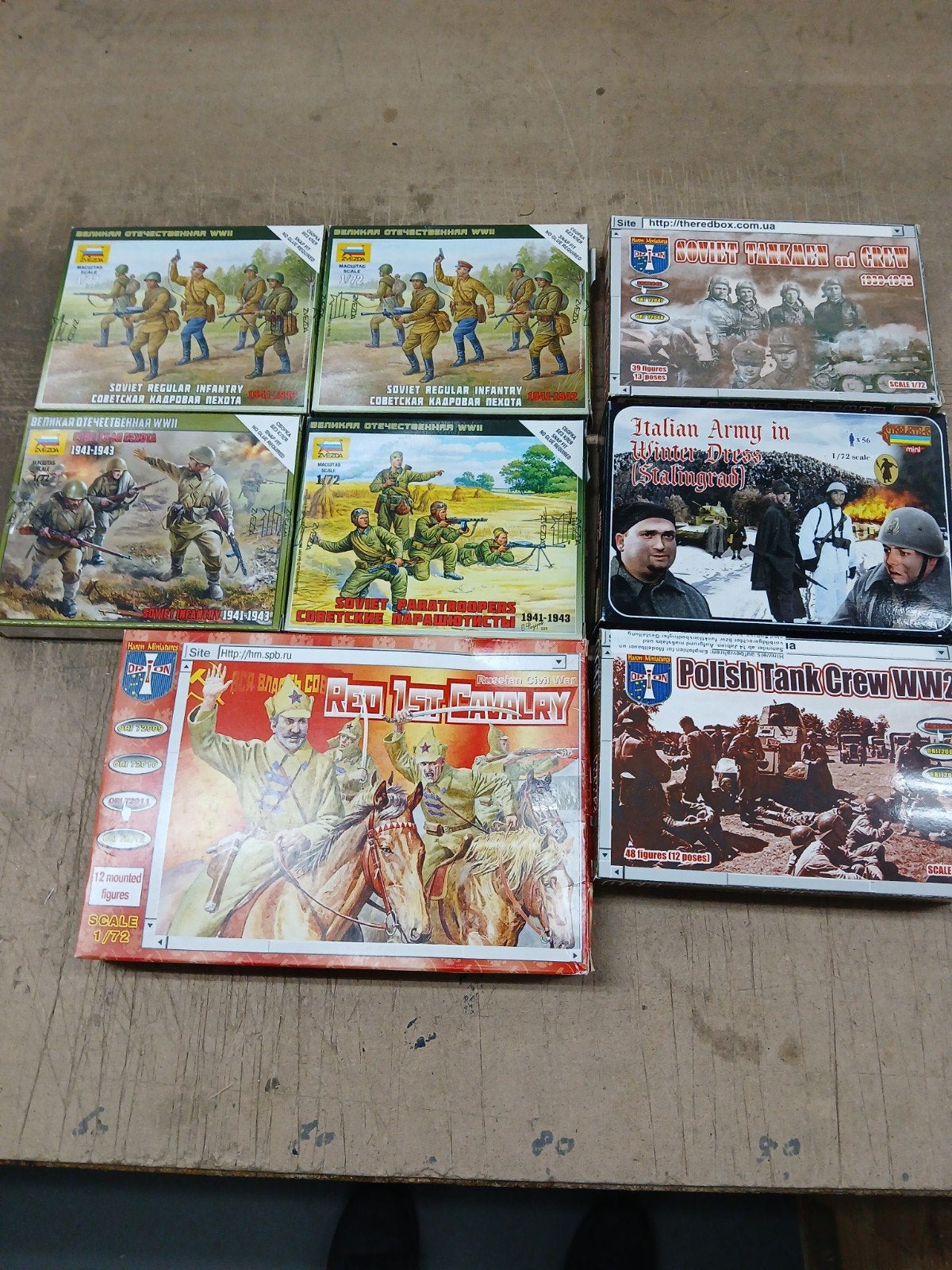 Diverse militaire figuren en schaalmodellen 1/72 WOII, Hobby en Vrije tijd, Ophalen of Verzenden, Nieuw, 1:50 of kleiner, Figuur of Figuren