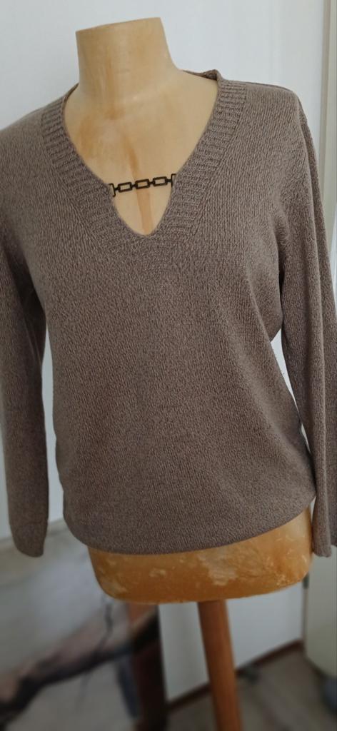 OLSEN Mooie zomertrui beige mt M, Maat 38/40 (M), Verzenden, Beige, Nieuw