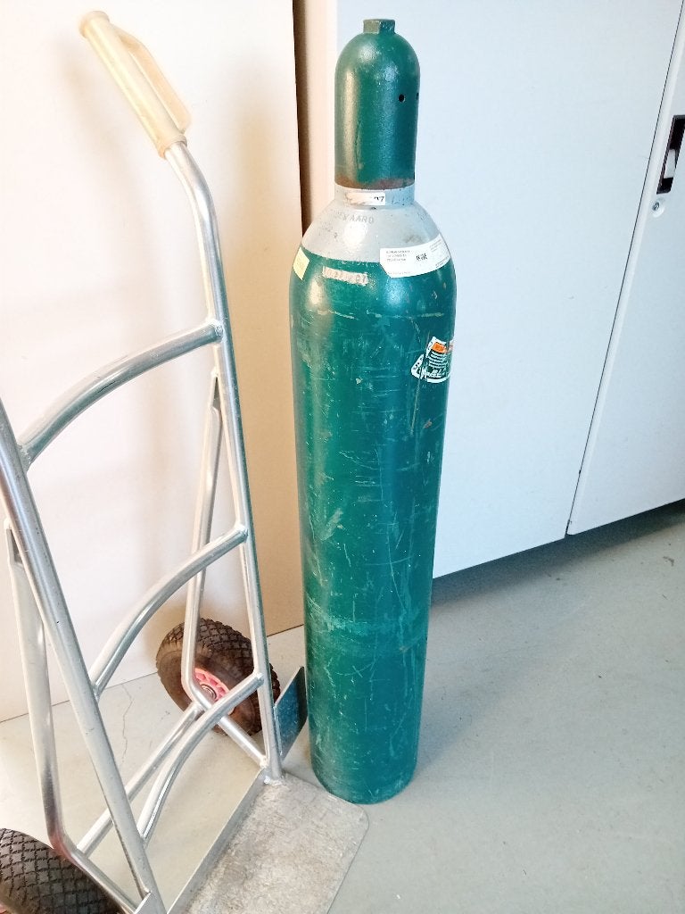 Poort en hekwerk lassen MENGGASCILINDER 30lit.   190bar, Ophalen, Zo goed als nieuw, IJzer, Overige typen