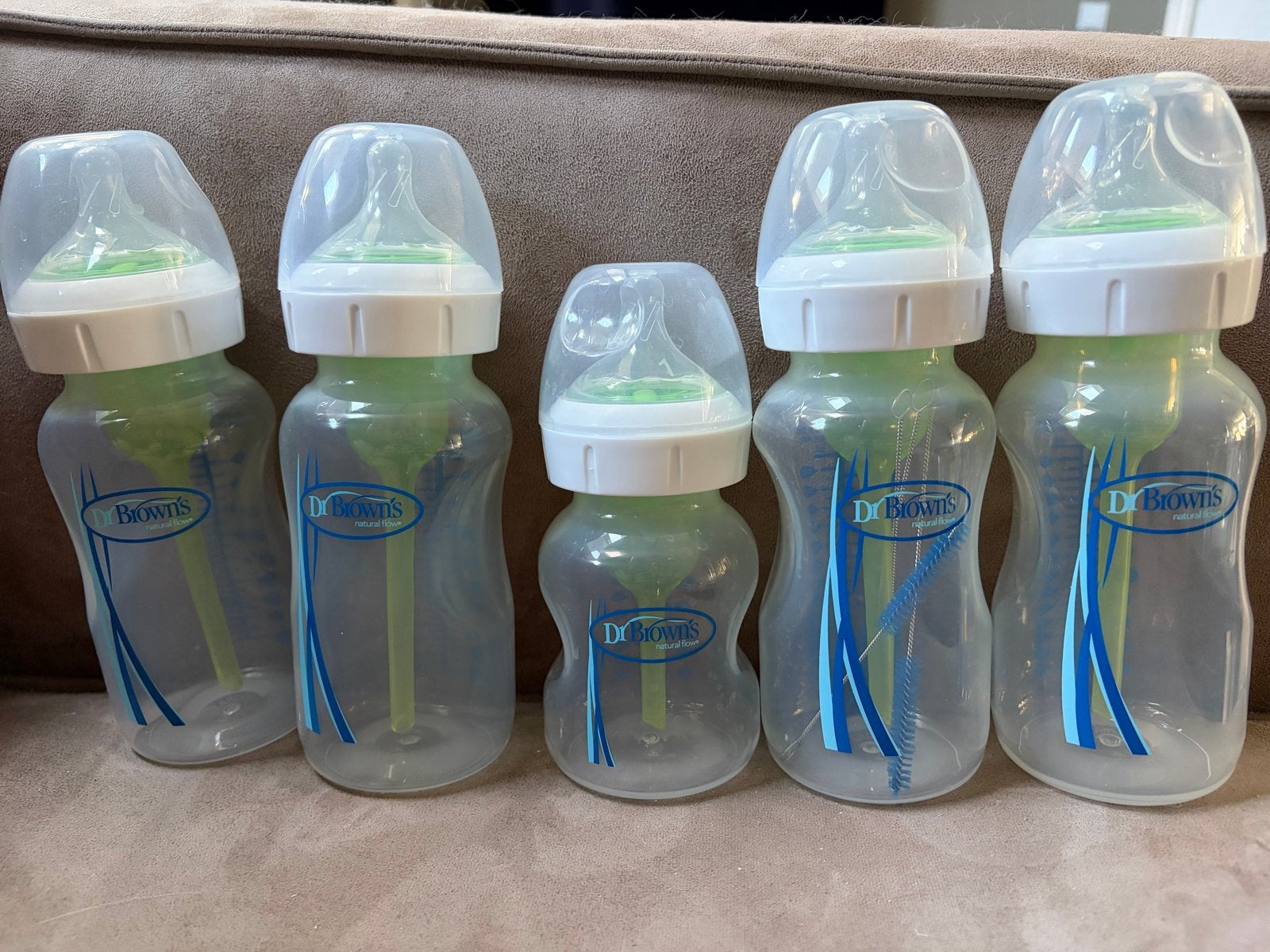 Dr. Brown's flessen en spenen (antikoliek), Kinderen en Baby's, Babyvoeding en Toebehoren, Ophalen, Gebruikt, Dr. Brown's, Babyfles