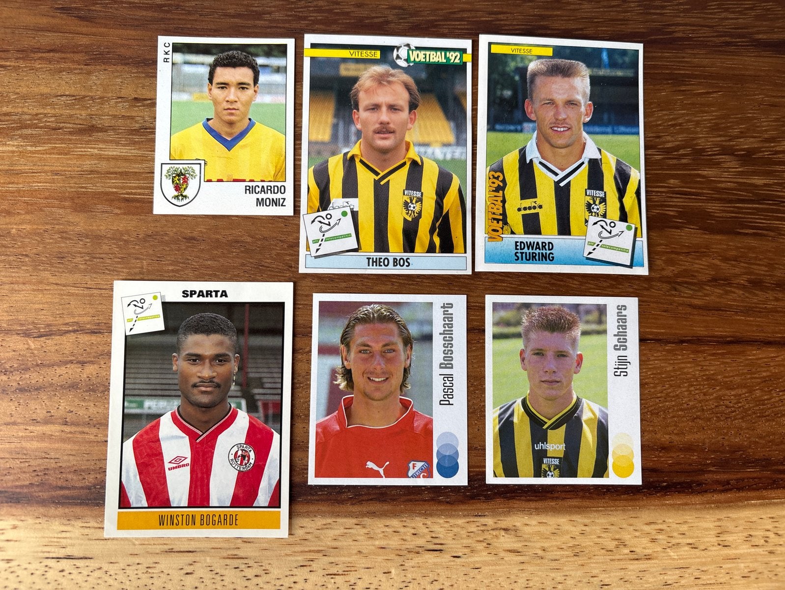 Voetbalplaatjes Panini '94, '92, '93, '89, Voetbal '04, Ophalen of Verzenden, Zo goed als nieuw, Stickers en Plaatjes