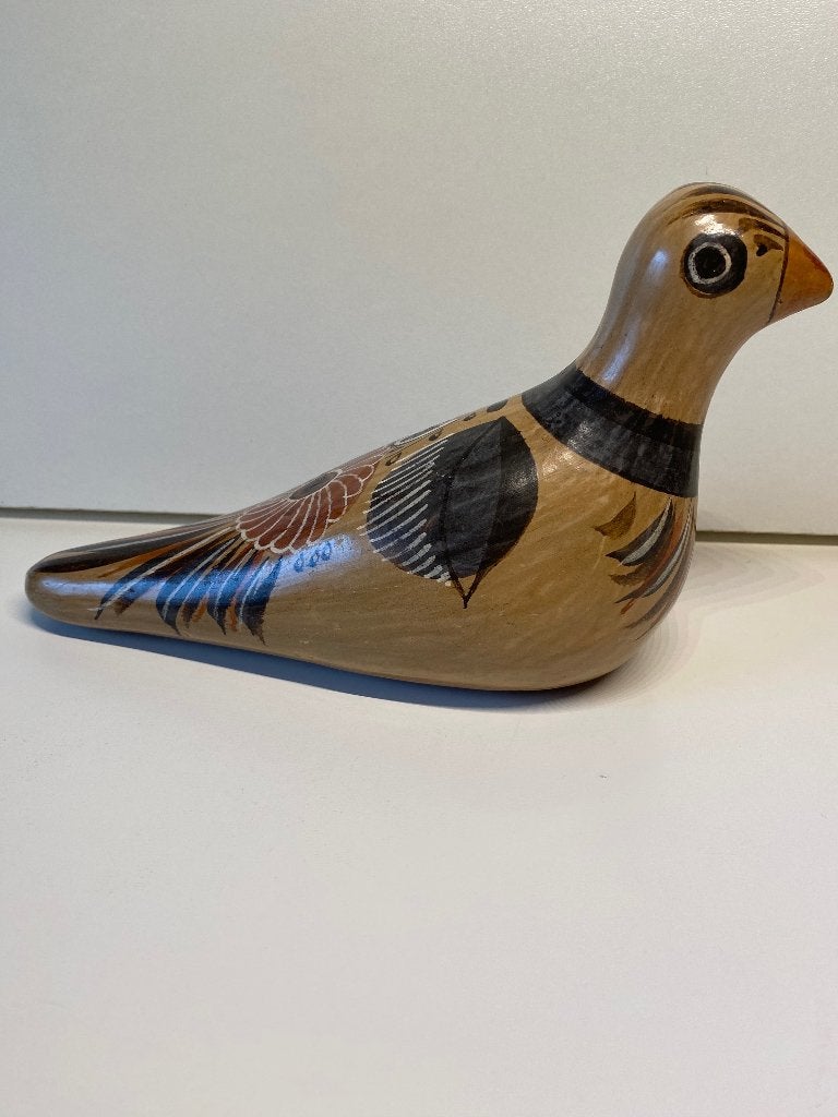 Aardewerken vogelfiguur-Mexicaanse volkskunst-Tonala, Ophalen of Verzenden