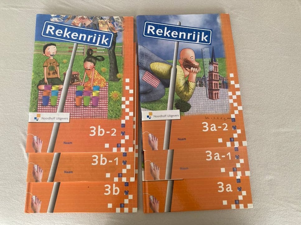 Groep 3-8 Methode Rekenrijk rekenen, Boeken, Schoolboeken, Ophalen of Verzenden, Gelezen, Overige niveaus, Overige vakken