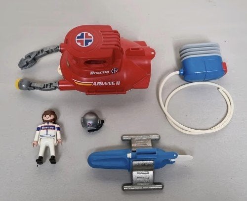 Playmobil Ariane II, Gebruikt, Complete set, Ophalen of Verzenden, Boot/Schip