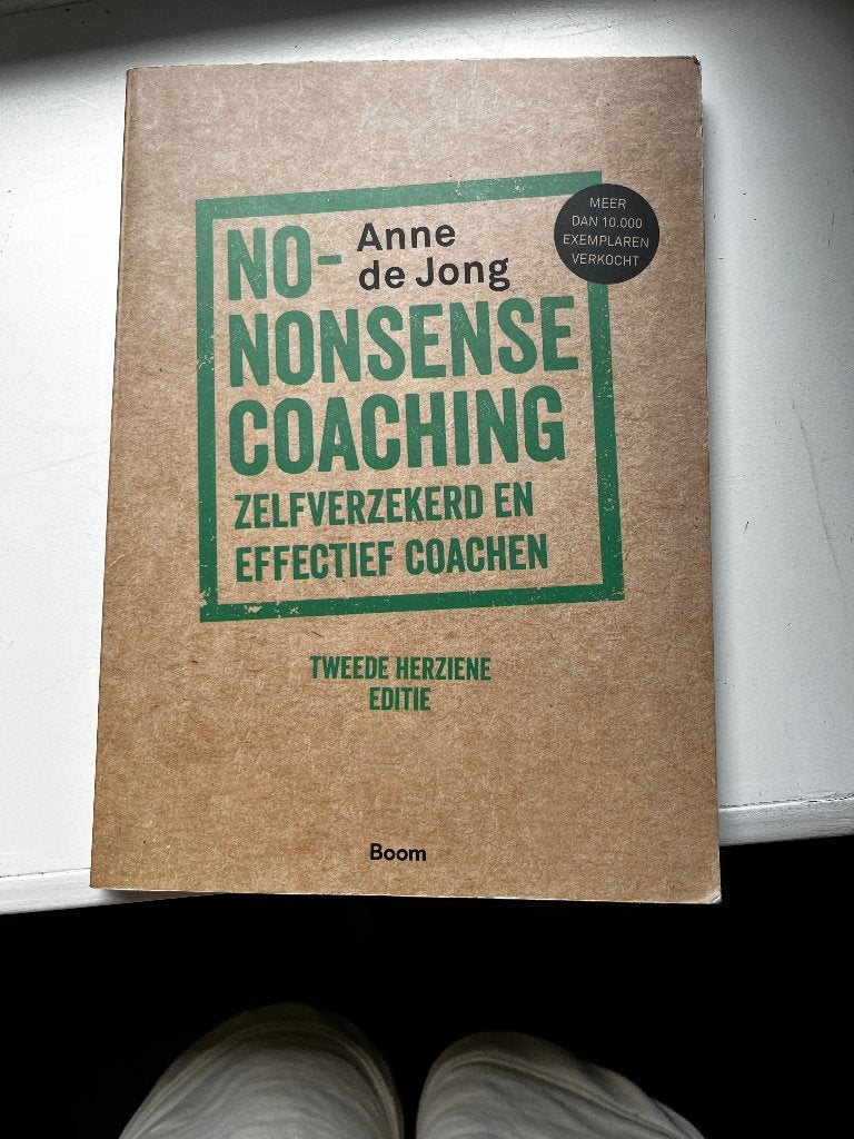 No-nonsense coaching, Boeken, Studieboeken en Cursussen, Boom, Zo goed als nieuw, Beta, HBO