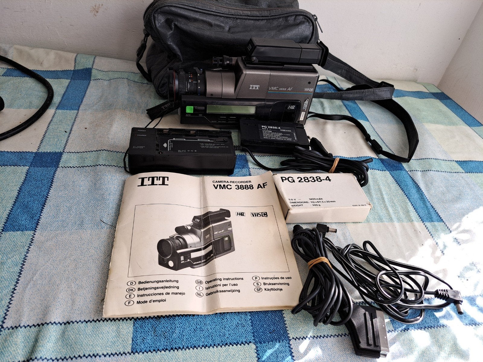 VMC 3888 af videocamera rekorder, Ophalen of Verzenden, Mini dv, Canon, 20x of meer