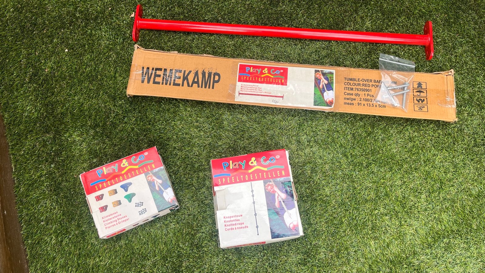 Play & Co Speeltoestellen onderdelen: Klimtouw, Klimstenen,, Ophalen of Verzenden, Nieuw, Klimtouw, Aanbouwonderdeel