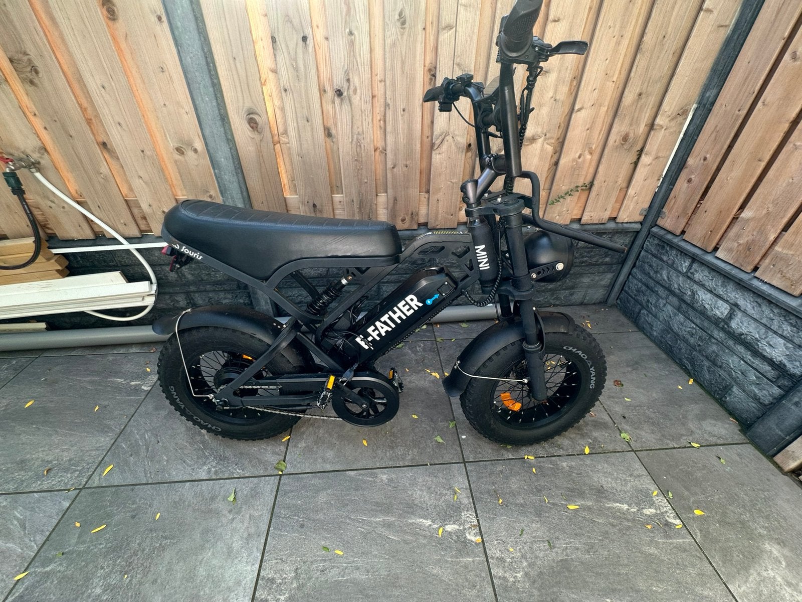 Mini fatbike la souris e father v20, Ophalen, Gebruikt, Schijfrem, Overige typen