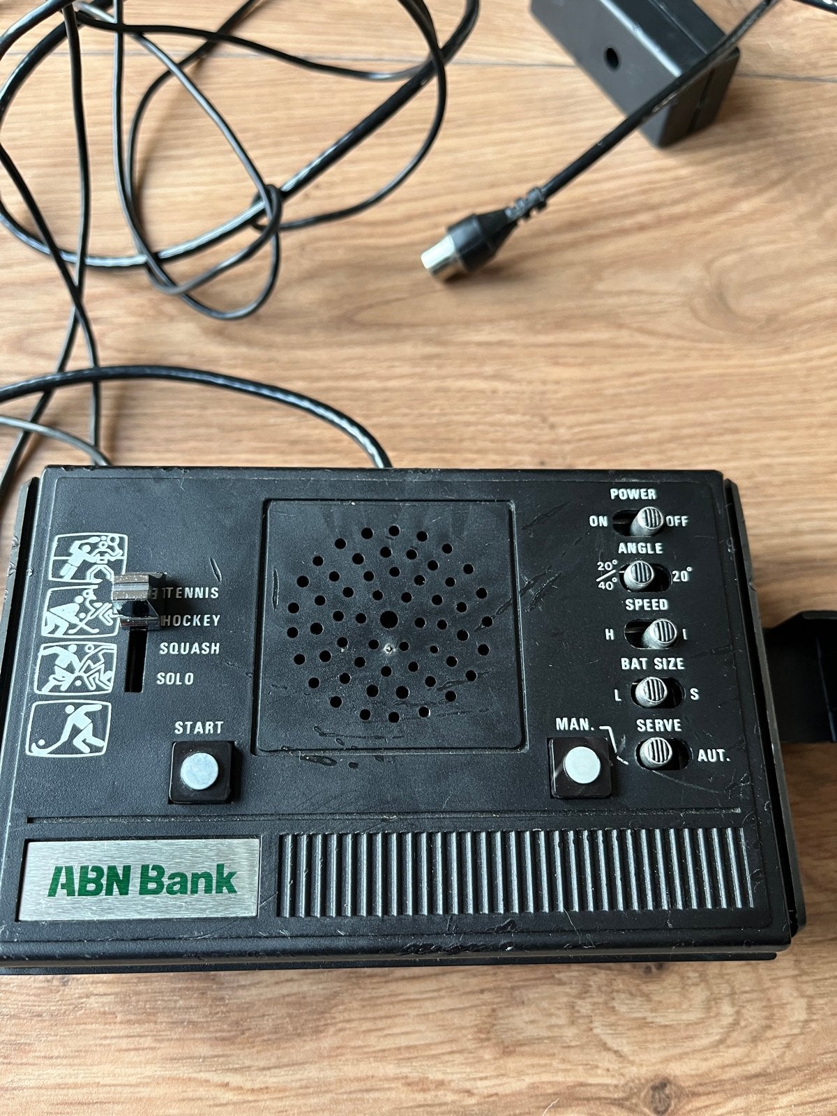 Vintage ABN Bank Mini Tennis Spelconsole, Ophalen of Verzenden, Overige merken, Gebruikt