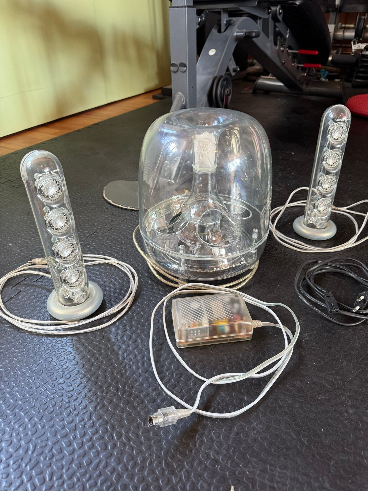 Harman Kardon Soundsticks III 2.1 Speakerset, Audio, Tv en Foto, Luidsprekers, Gebruikt, Speakerset, Ophalen of Verzenden, AUX-ingang
