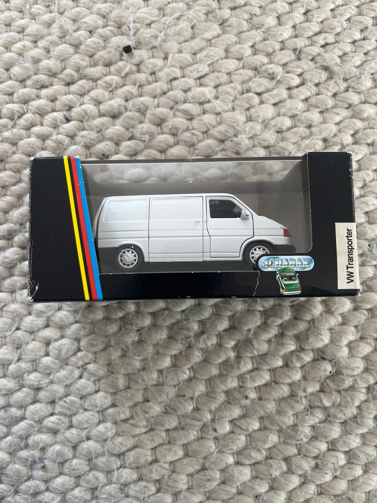 Schabak VW Transporter modelauto 1:43, Hobby en Vrije tijd, Modelauto's | 1:43, Ophalen of Verzenden, Nieuw, Bus of Vrachtwagen
