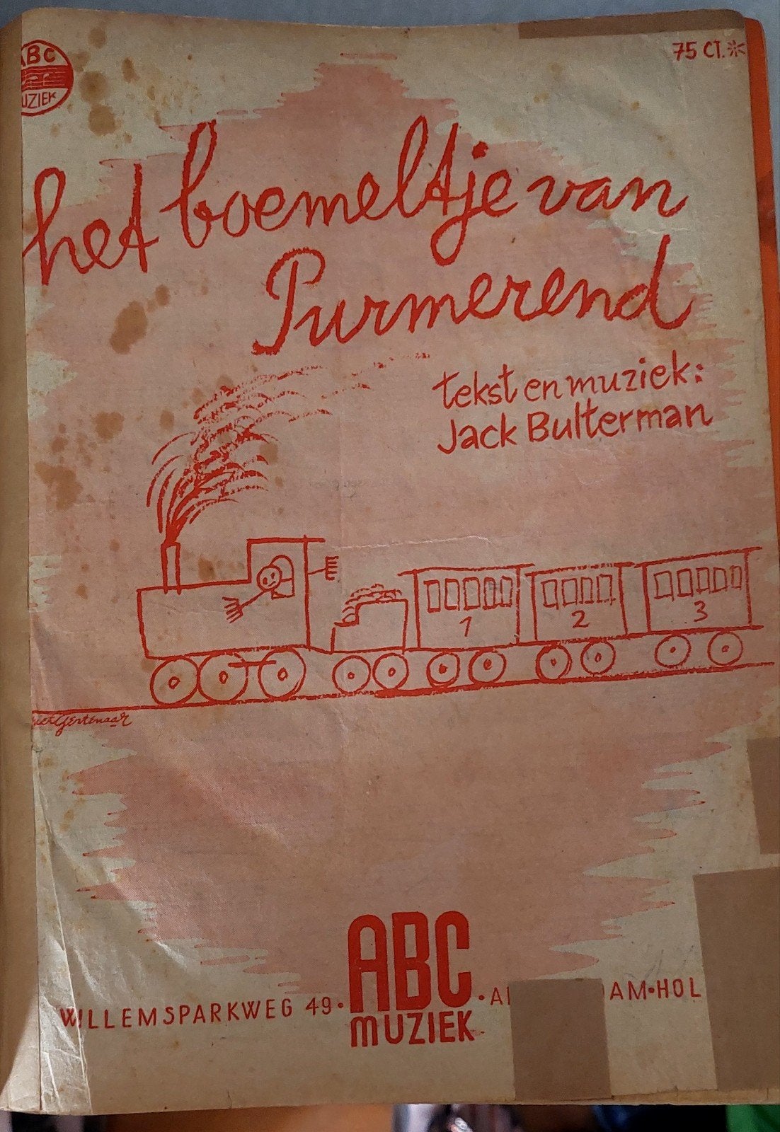 Foto 22 van Verschillende oude bladmuziek voor piano
