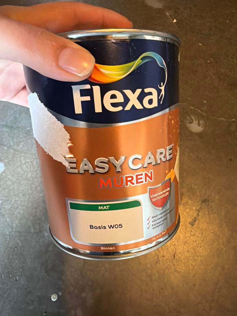 Flexa Poetic Pink muurverf 1 liter, Doe-het-zelf en Verbouw, Nieuw, Ophalen of Verzenden, Verf, Roze