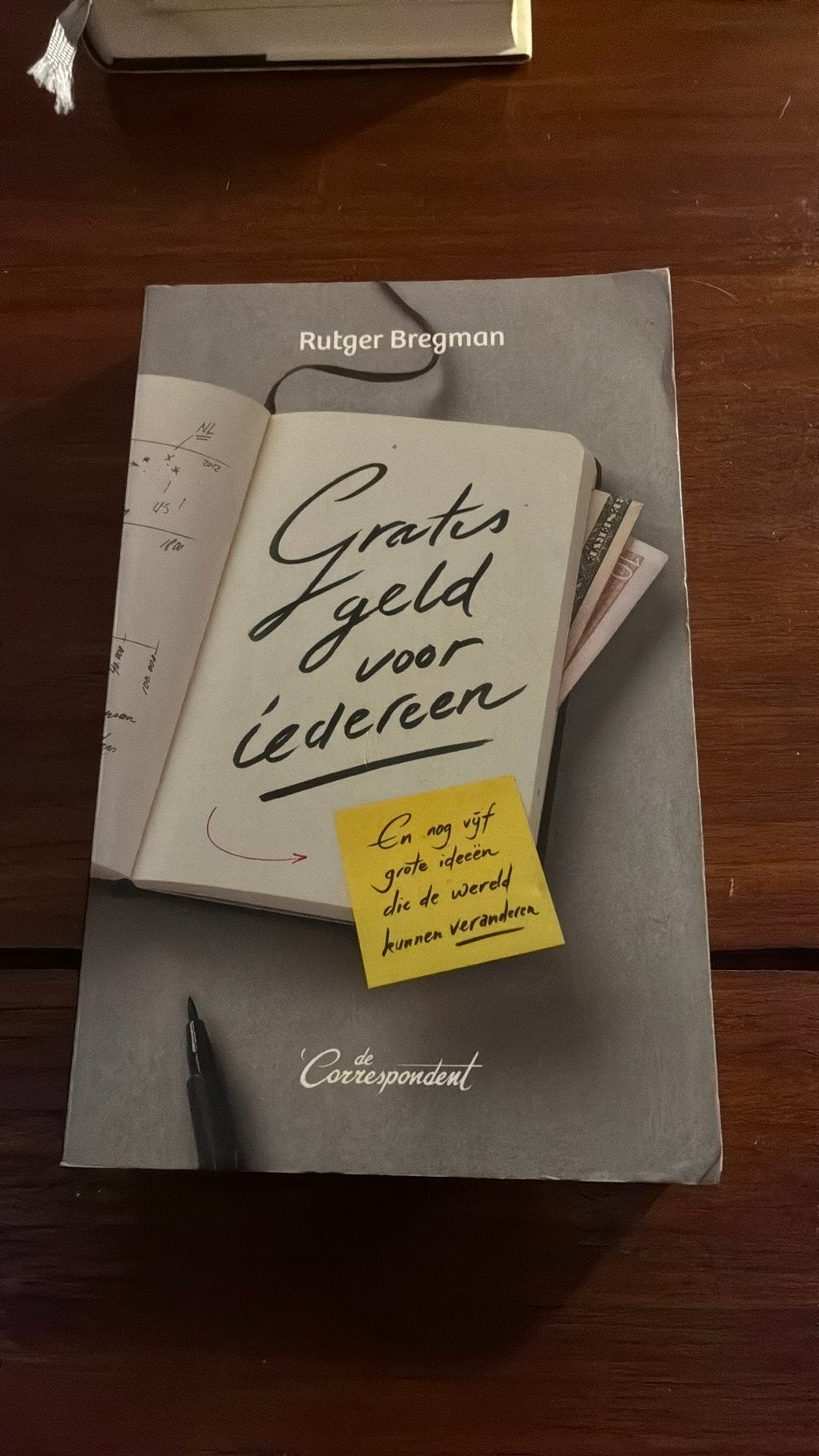 Rutger Bregman - Gratis geld voor iedereen, Boeken, Ophalen of Verzenden, Zo goed als nieuw, Rutger Bregman