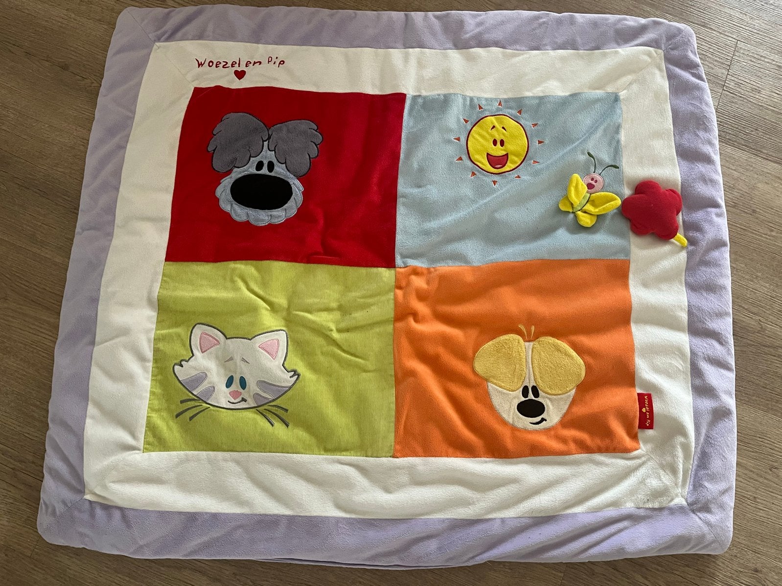 Woezel en Pip Speelkleed - Zacht en Kleurrijk, Kinderen en Baby's, Ophalen of Verzenden, Gebruikt, Speelkleed
