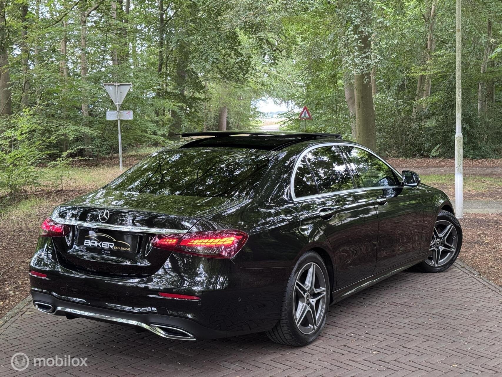 Mercedes E-klasse 200 d Business Solution AMG ~ Pano ~ Leder, Automaat, Achterwielaandrijving, Gebruikt, Euro 6