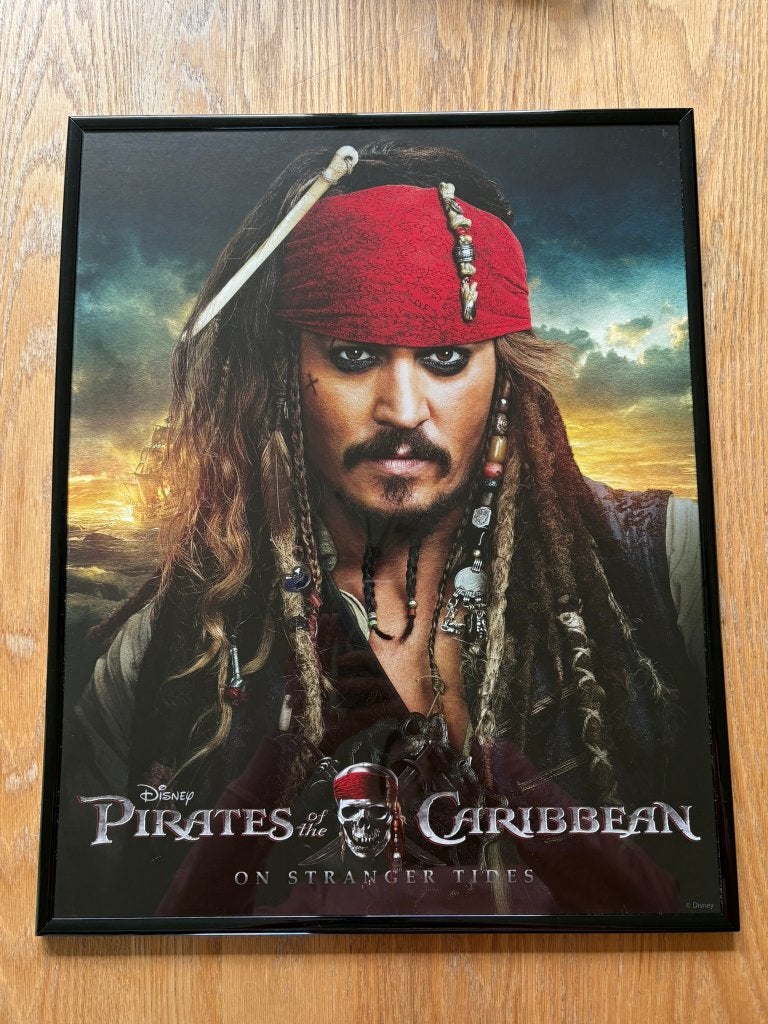 2 Pirates of the Caribbean posters, Ophalen, Gebruikt, A1 t/m A3, Film en Tv