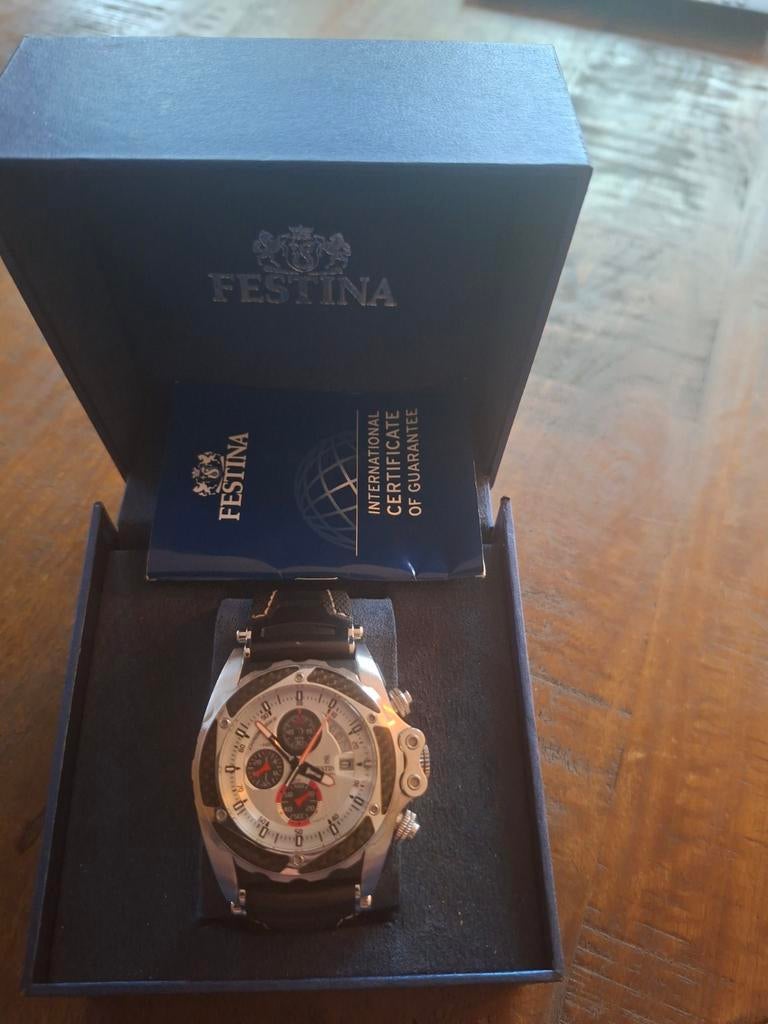 Festina chrono bike tour de france 2007, Ophalen of Verzenden, Staal, Overige merken