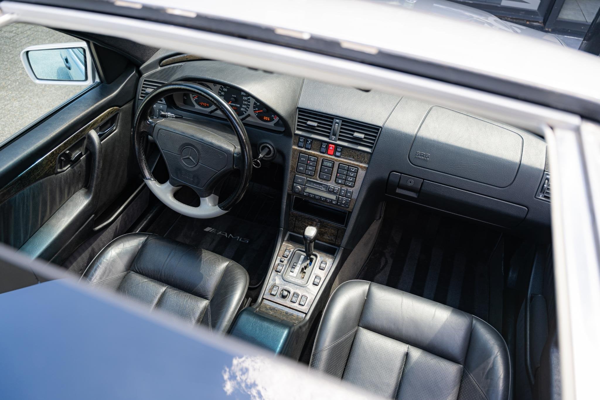 Mercedes-Benz C-klasse AMG 36 74.100KM/FULL OPTION/280PK/MON, Automaat, Achterwielaandrijving, Gebruikt, Leder