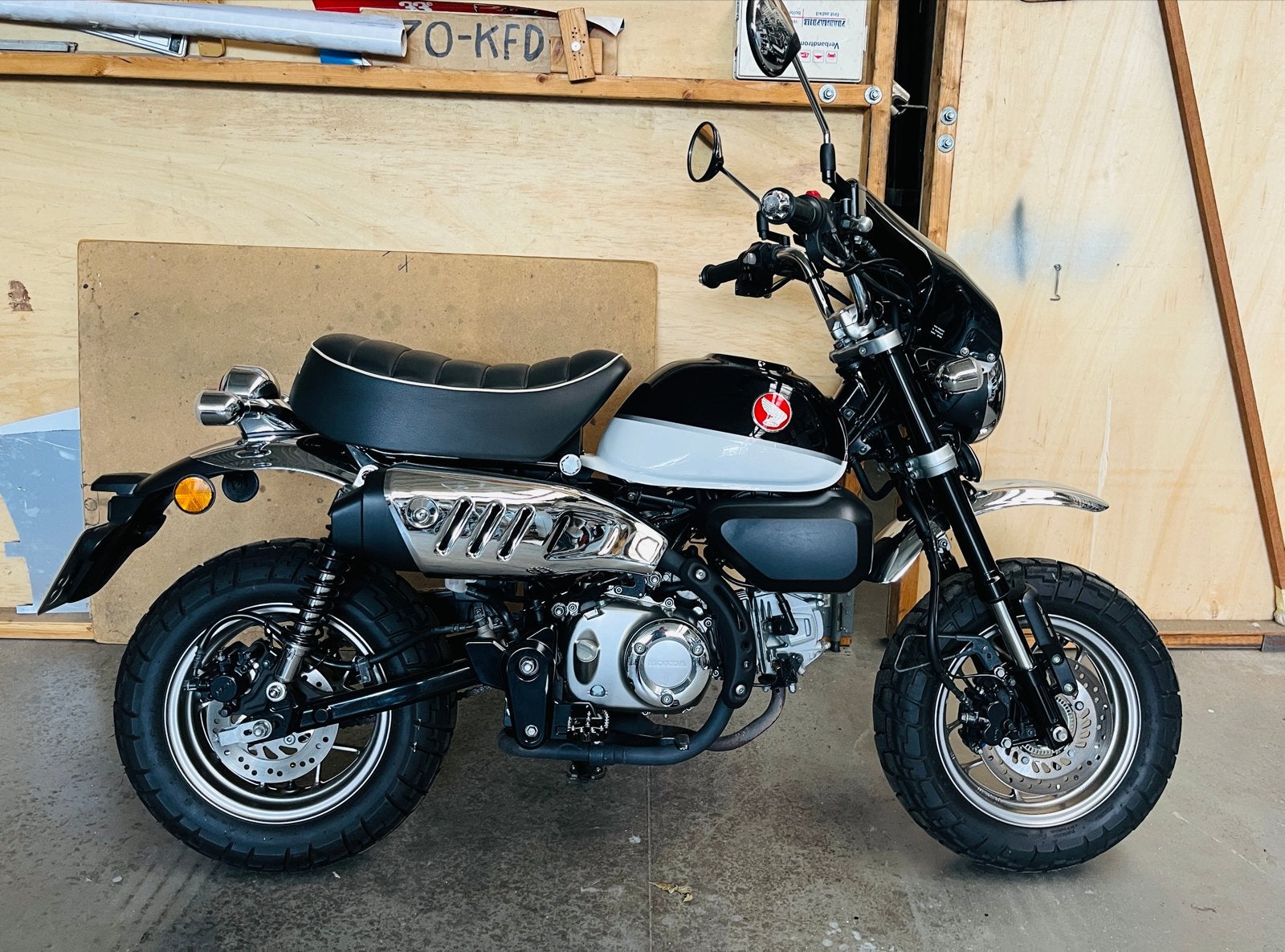 Honda Monkey 125 4-bak 2020 zwart, Motoren, Particulier